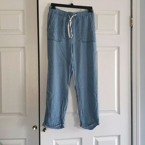Lyocell drawstring pants